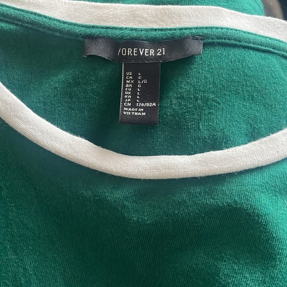 Forever 21 Cuffed Short Sleeve Tee - Picture 7 of 7